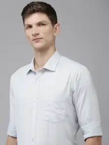 Park Avenue Slim Fit Textured Pure Cotton Formal Shirt