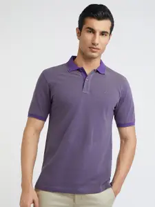 Raymond Modern Fit Pure Cotton Polo Collar T-shirt