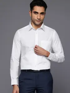 Raymond Pure Cotton Slim Fit Opaque Formal Shirt