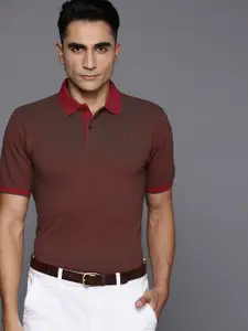 Raymond Modern Fit Pure Cotton Polo Collar T-shirt