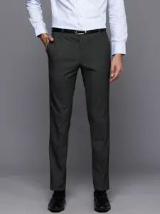 Raymond Men Checked Slim Fit Trousers