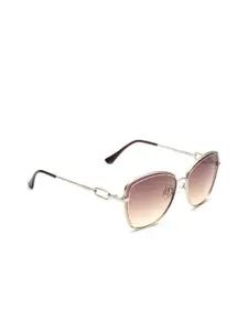 bebe Women Cateye Sunglasses with UV Protected Lens