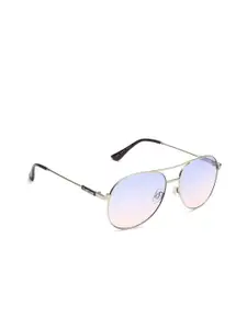 bebe Women Aviator Sunglasses with UV Protected Lens 3045