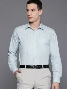 Raymond Pure Cotton Slim Fit Checked Formal Shirt