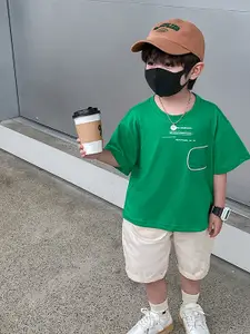 StyleCast x Revolte Boys Printed T-shirt with Shorts