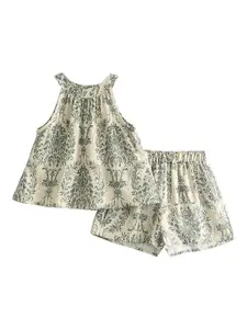 StyleCast x Revolte Girls Printed Top with Shorts