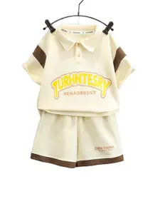 StyleCast x Revolte Boys Printed T-shirt with Shorts