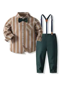 StyleCast x Revolte Boys Striped Shirt with Trouser