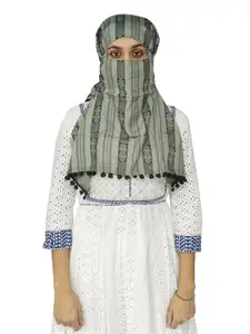 SWITCHON Geometric Printed Lightweight & Breathable Scarf