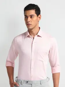 Arrow Men Slim Fit Opaque Striped Formal Shirt