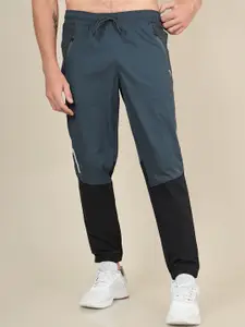 Technosport Men Colorblocked Slim Fit Anti Static Joggers