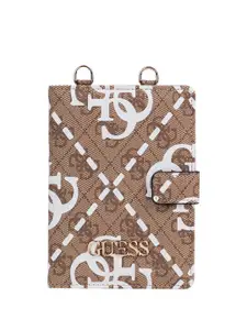 GUESS Women Printed Passport Holder