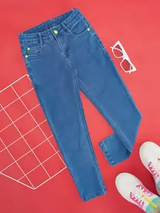 Pantaloons Junior Infant Girls Slim Fit Clean Look Jeans