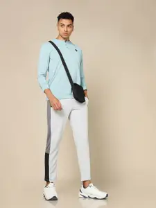 Technosport Men Self Design Slim Fit Henley Neck MATPIQ Technology T-shirt