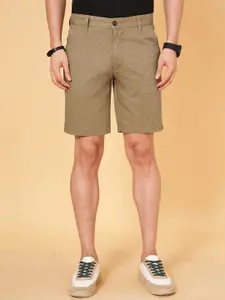 BYFORD by Pantaloons Men Printed Slim Fit Pure Cotton Shorts