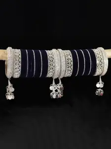 LAVAZZA Set of 70 AD-Studded Bridal Chuda Bangle Set