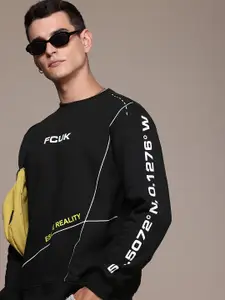 FCUK Long Sleeves Printed Sweatshirt