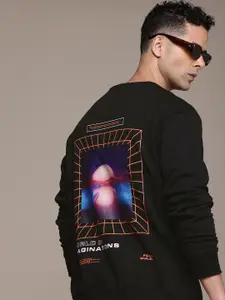 FCUK Long Sleeves Graphic Printed Sweatshirt