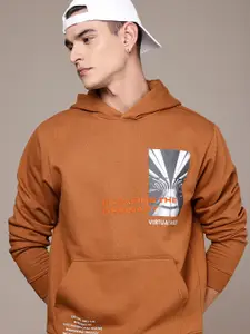 FCUK Graphic Printed Hooded Sweatshirt