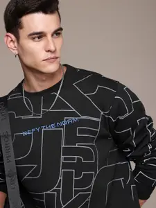 FCUK Long Sleeves Printed Sweatshirt