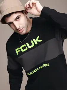FCUK Brand Logo Printed Sweatshirt