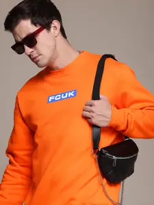 FCUK Brand Logo Printed Sweatshirt