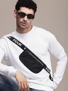 FCUK Brand Logo Printed Sweatshirt