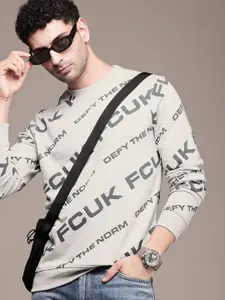 FCUK Brand Logo Printed Sweatshirt