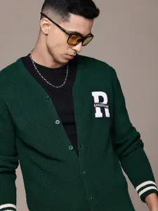 The Roadster Lifestyle Co. Cardigan with Applique