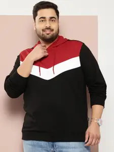 Sztori Plus Size Colourblocked Sweatshirt