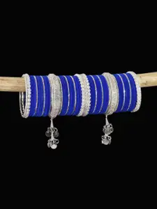 LAVAZZA Set of 66 Crystals Studded Latkan Bangles