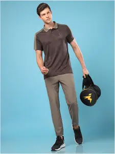 Technosport Men Polo Collar UPF50+ Slim Fit T-shirt