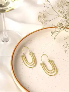 Priyaasi Gold Plated Drop Earrings