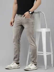 U.S. Polo Assn. Denim Co. Men Brandon Slim Tapered Fit Light Fade Stretchable Jeans