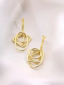 Priyaasi Gold-Plated Drop Earrings