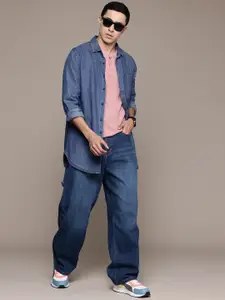 Roadster Men Baggy Fit Light Fade Jeans