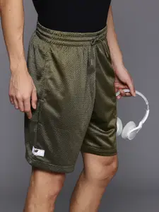 New Balance Men Perforated Hoops Fundamentals Sports Short