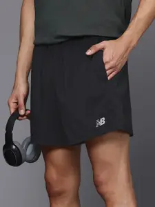 New Balance Men Fast Drying Solid Sports Shorts