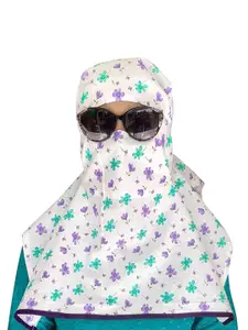 SWITCHON Floral Printed Cotton Scarf