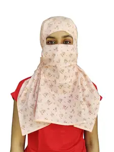 SWITCHON Floral Printed Cotton Scarf