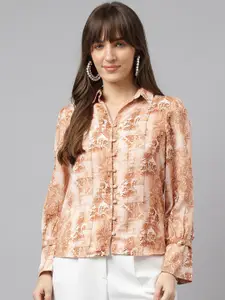 Latin Quarters Women Floral Opaque Printed Casual Shirt