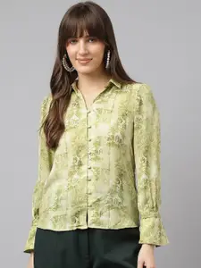 Latin Quarters Women Floral Opaque Printed Casual Shirt
