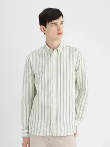 DeFacto Men Opaque Striped Casual Shirt
