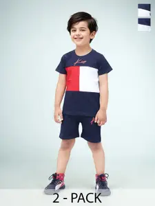 Toonyport Boys Printed T-shirt with Short