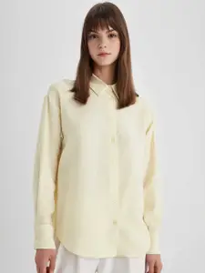 DeFacto Spread Collar Casual Shirt