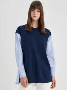 DeFacto Colourblocked Sweatshirt