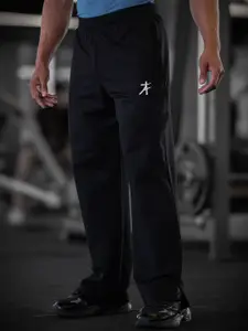 Athflex Men Cotton-Lycra Blend Straight Fit Classic Workout Pants