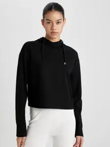 DeFacto Hooded Casual T-shirt