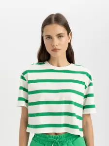 DeFacto Women Striped T-shirt