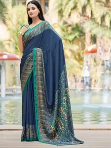Reboot Fashions Ethnic Motifs Pure Silk Saree